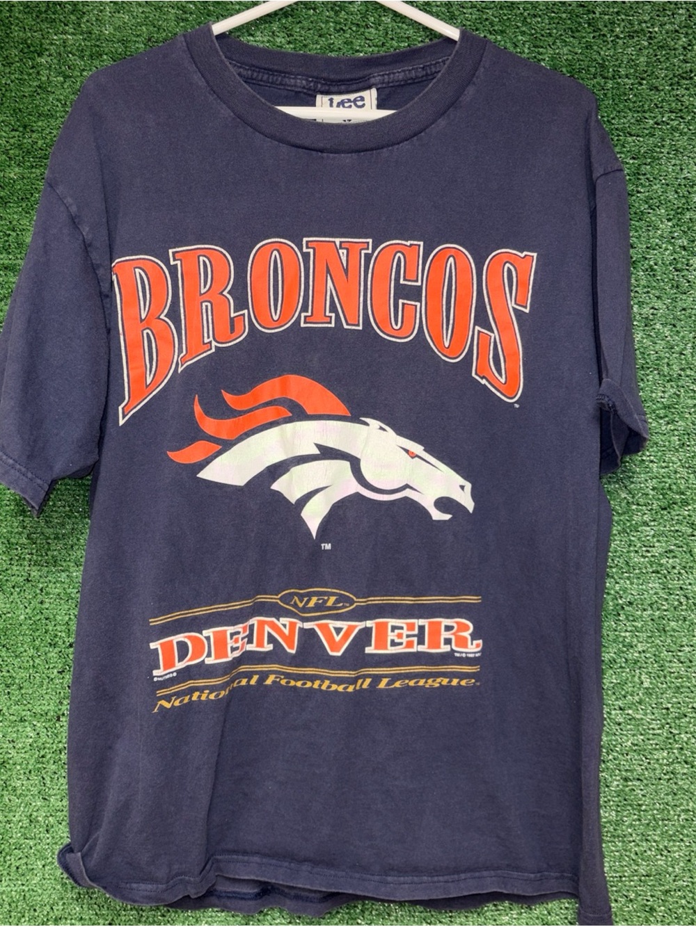 Denver Broncos Vintage 90s Lee Sport Shirt L NFL Colorado